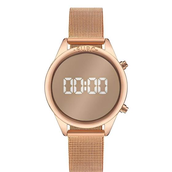 Imagem de Relógio Euro Feminino Rosegold Digital EUDS8054AB/4J