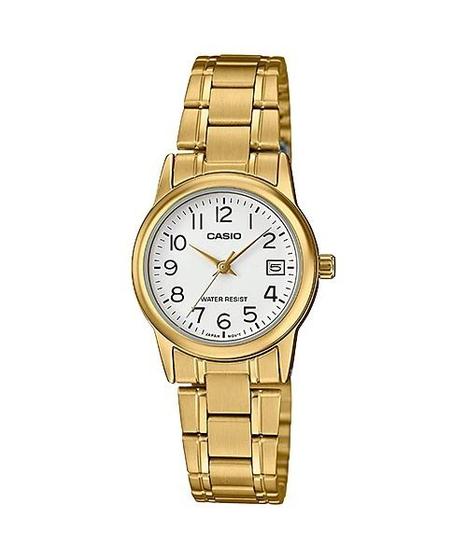 Imagem de Relógio Feminino Casio Analógico Prata Wr Ltp-V002G-7B2Udf