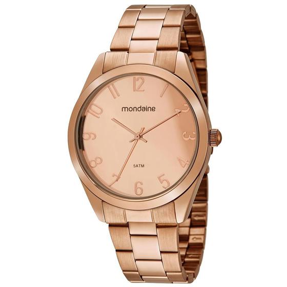 Imagem de Relógio Feminino Casual Rose Gold