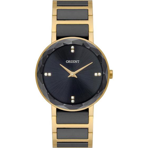 Imagem de Relógio Feminino Ceramic Orient Dourado FTSS0136 P1KP