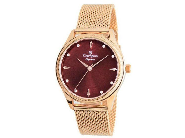 Imagem de Relógio Feminino Champion Analógico Elegance - CN24379I Rose