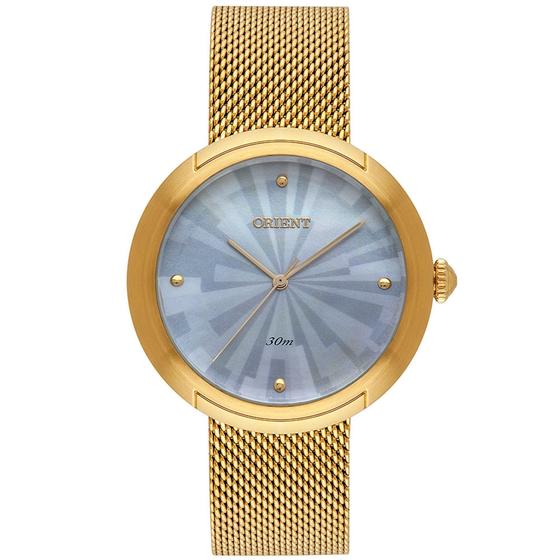 Imagem de Relógio Feminino Dourado com Pulseira esterinha - ORIENT