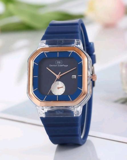 Imagem de Relógio Feminino Esportivo Pulseira Silicone Com Calendário