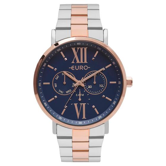 Imagem de Relógio Feminino Euro Multi Glow EU6P29AHB/5A 43mm Aço Prata/Rosé