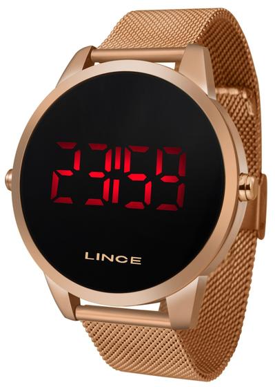 Imagem de Relógio Feminino Lince Mdr4594L Pxrx Digital Rose