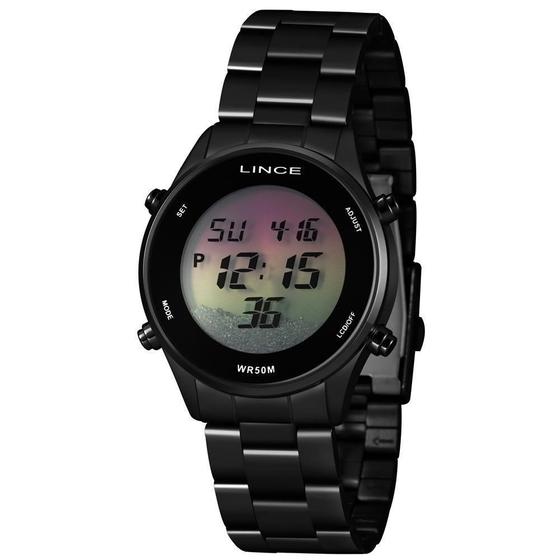 Imagem de Relógio Feminino Lince Sdn4638L Qxpx Digital Preto