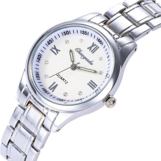 Imagem de Relógio Feminino Luxo Chaoyada Fashion Quartzo Com Estojo