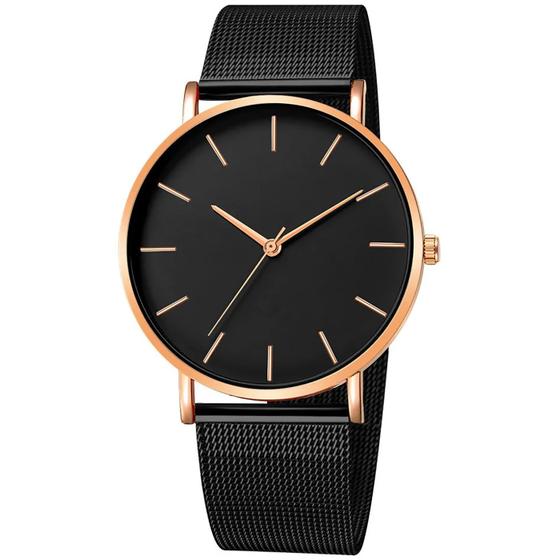 Imagem de Relógio Feminino Minimalista Delicado Elegante Analógico Quartz Original De Pulso