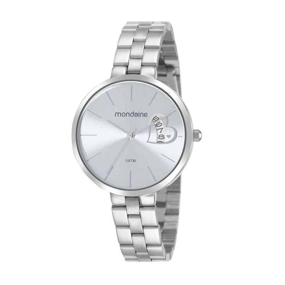 Imagem de Relogio Feminino Mondaine 32342L0Mvne3 Analógico Prata
