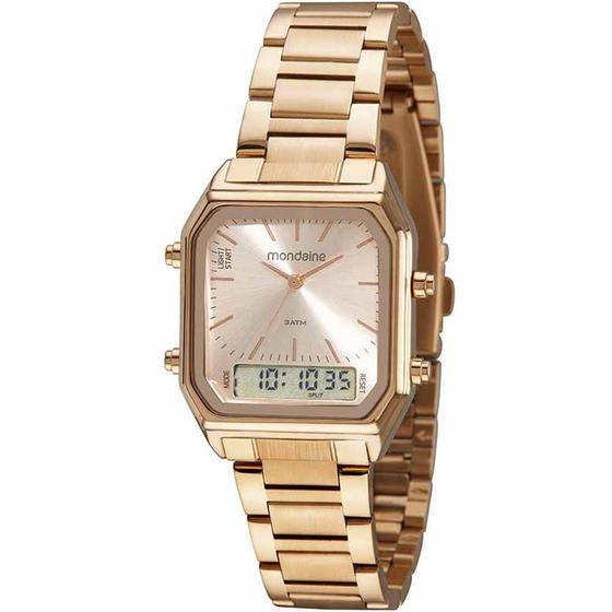 Relógio Feminino Mondaine AnaDigi 32216LPMVRE2 Imagem de Relógio Feminino Mondaine AnaDigi 32216LPMVRE2