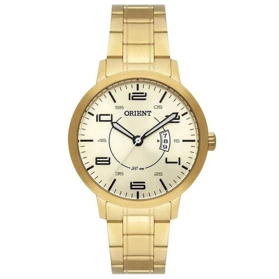 Imagem de Relógio Feminino Orient Fgss1198 C2Kx Casual Dourado