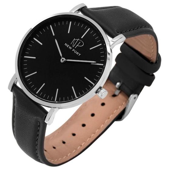 Imagem de Relógio Feminino Riverside Minimalista 40mm - Preto