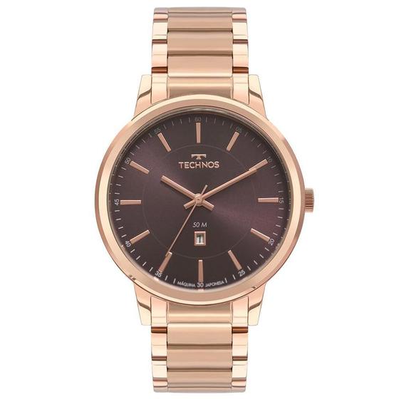 Relógio Feminino Technos Analogico 2015CDL4P - Rosé Menor preço em Relógio Feminino Technos Analogico 2015CDL4P - Rosé