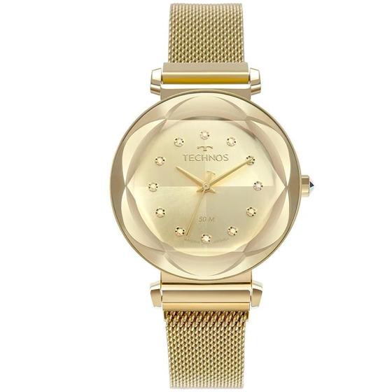 Imagem de Relógio Feminino Technos Dourado Com Pulseira Magnética