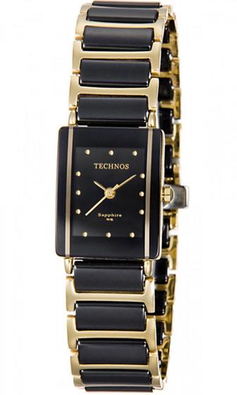 Imagem de Relógio Feminino Technos Elegance Ceramic Sapphire Mini Dourado 5Y30MYPAI/4P