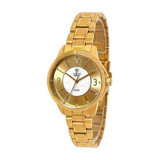 Imagem de Relógio Feminino Tuguir Infinity 3114A TGI37051 - Dourado