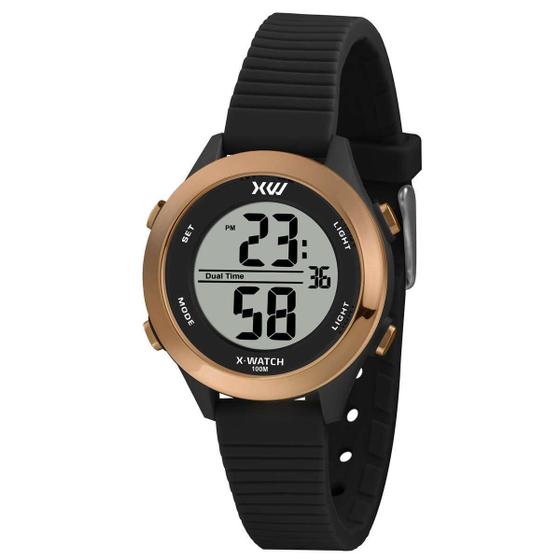 Imagem de Relógio Feminino X-Watch Digital Preto XFPPD083W BXPX