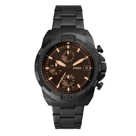 Imagem de Relógio Fossil Masculino Bronson Preto - FS5851/1MN