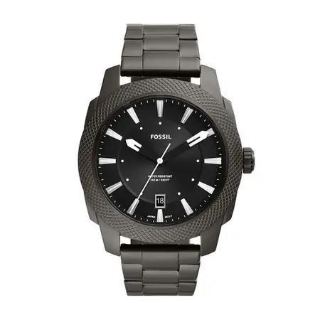 Imagem de Relógio Fossil Masculino Machine Grafite - Grafite com Mostrador Preto