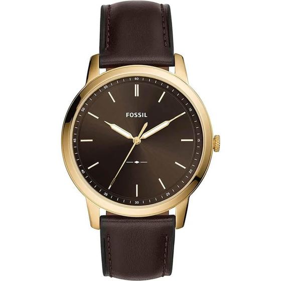 Imagem de Relógio Fossil Masculino Minimalist Dourado - FS5756/0MN