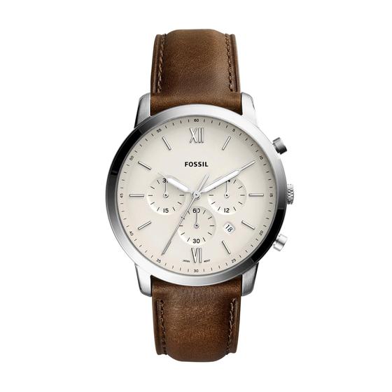 Imagem de Relógio Fossil Neutra FS5380 Cronógrafo Masculino - Aço e Marrom