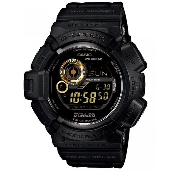 Imagem de Relógio G-SHOCK à Prova de Choque, Solar, Hora Mundial