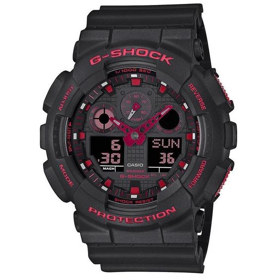 Imagem de Relógio G-Shock GA-100BNR-1ADR Preto