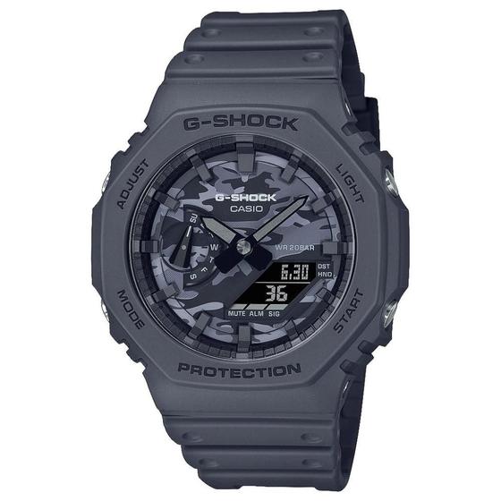 Imagem de Relógio G-Shock GA-2100CA-8ADR Masculino Preto