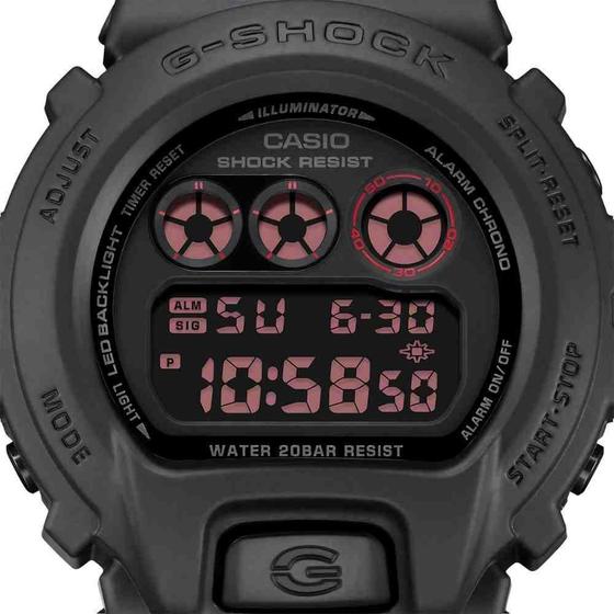 Relógio G-Shock Preto Masculino Dw-6900Ums-1Dr Imagem de Relógio G-Shock Preto Masculino Dw-6900Ums-1Dr