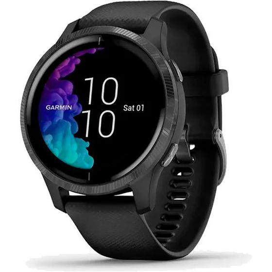 Relógio GPS c/ Monitor Cardíaco no Pulso Garmin VENU Preto AMOLED é boa?