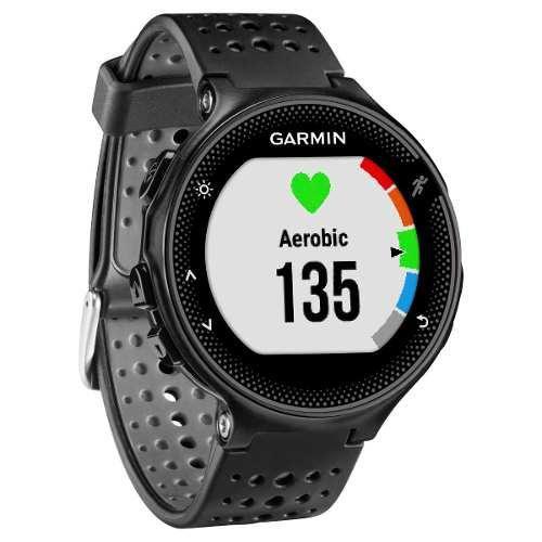 Imagem de Relogio Gps Garmin Forerunner 235 Hrm Pulso Preto Cinza