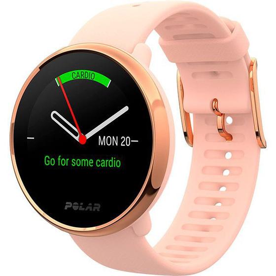 Imagem de Relógio GPS Multiesportes Monitor Cardíaco de Pulso Polar Ignite Rosé