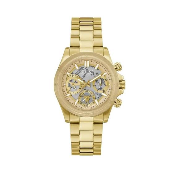 Imagem de Relógio GUESS Feminino - Dourado com Mostrador Transparente - 39mm