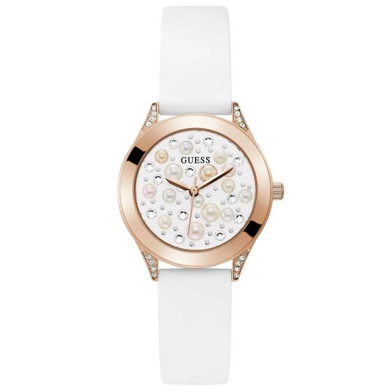 Imagem de Relógio GUESS Trend Crystal Feminino - Caixa 36mm e Pulseira de Silicone