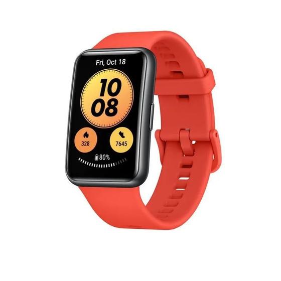 Relógio Huawei Smartwatch Fit Tia B09 Vermelho Smartwatch e