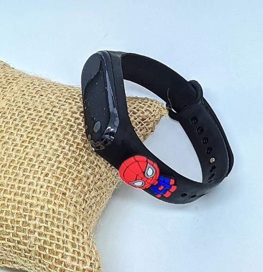 Imagem de Relógio Infantil Digital Led Prova água Bracelete Silicone Esportivo Desenho Animado 3D Disney Menina/Menino Crianças