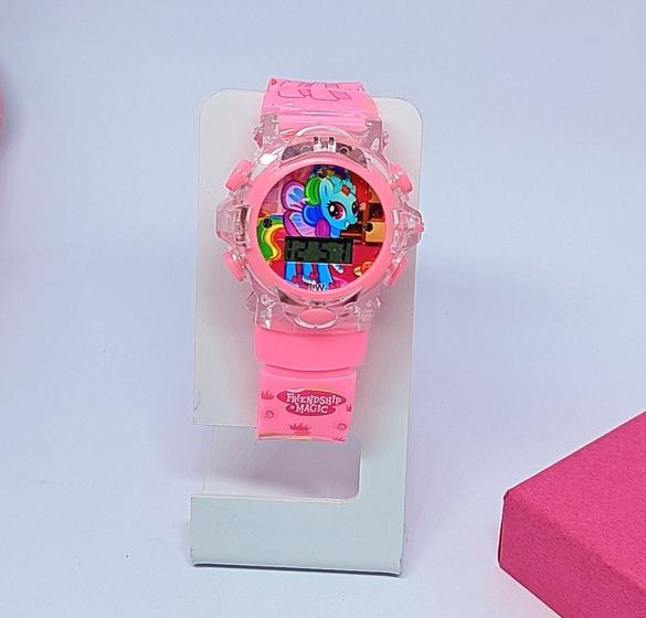 Imagem de Relógio Infantil Digital Pisca Luz Led Silicone para Crianças Menina Menino Super Heróis Super Mario Divertidamente