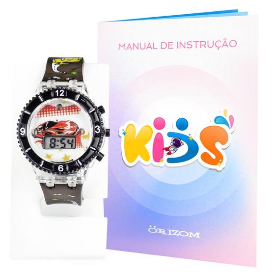 Imagem de Relógio Infantil leve led presente original