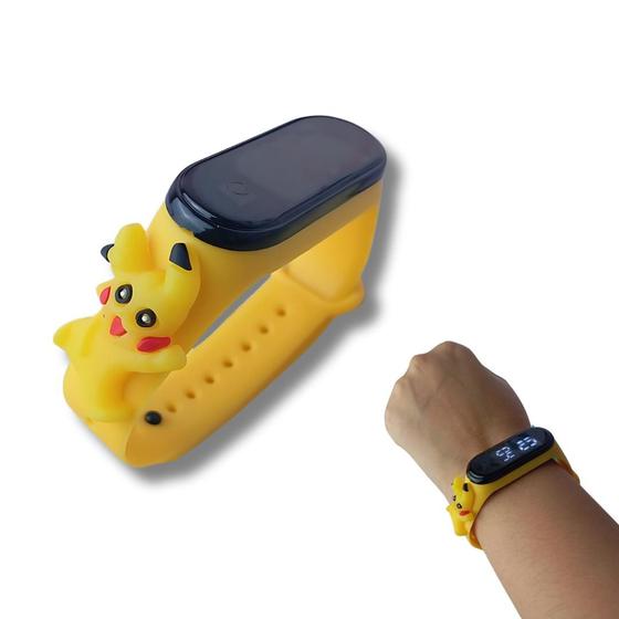 Relógio Infantil Menino Pikachu Pokemon Digital A Prova Dagua Menor preço em Relógio Infantil Menino Pikachu Pokemon Digital A Prova Dagua