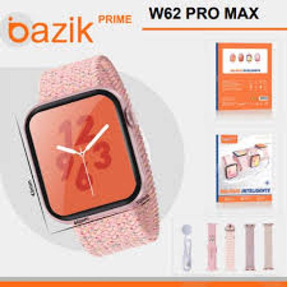 Imagem de Relógio inteligente bazik prime w62 com 4 pulseiras