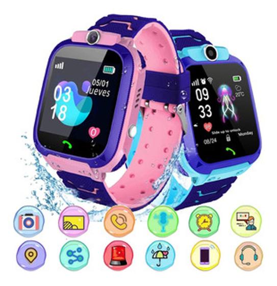 Relógio Inteligente Criança Rastreador Localizador Camera Anti-lost Sos Smartwatch (cor rosa) Menor preço em Relógio Inteligente Criança Rastreador Localizador Camera Anti-lost Sos Smartwatch (cor rosa)