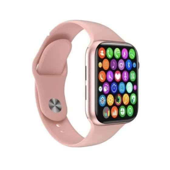 Relógio Inteligente Feminino Smartwatch 44mm Resistente Água Menor preço em Relógio Inteligente Feminino Smartwatch 44mm Resistente Água