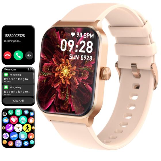 Imagem de Relógio Inteligente PUBU 2023 - Tela Touch 1,96" - Android e iOS - IP68