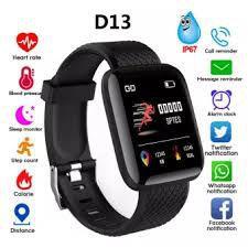 Smartwatch Smart Bracelet D13 - Preto
