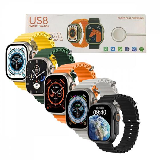 Imagem de Relógio Inteligente Smartwatch 40mm IP68 NFC US8 Ultra