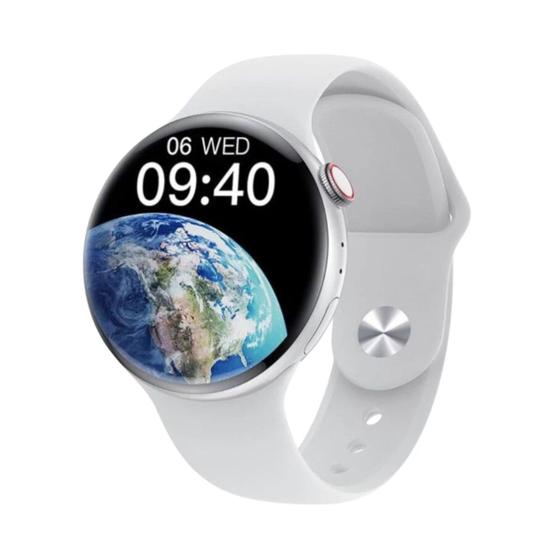 Imagem de Relógio Inteligente Smartwatch Feminino Masculino W28 PRO Versão Redondo Recebe Mensagens 
