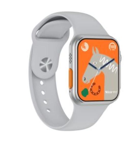 Relógio Inteligente Smartwatch Gs8 Ultra Series 8 Nfc Siri - Prata Menor preço em Relógio Inteligente Smartwatch Gs8 Ultra Series 8 Nfc Siri - Prata