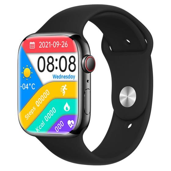 Imagem de Relógio Inteligente Smartwatch Gs9 Mini - Série 9 41mm C/ 2 Pulseiras