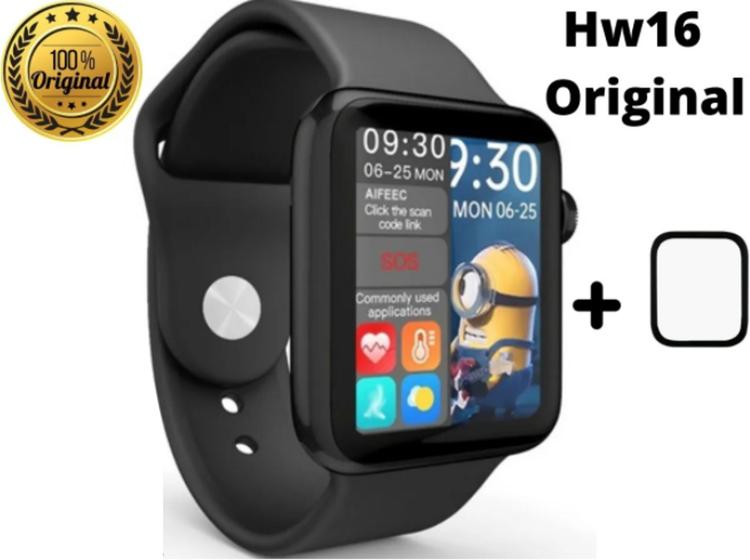 Imagem de Relogio Inteligente  Smartwatch Hw16 Português 44mm Original