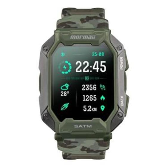 Relógio Inteligente Smartwatch Mormaii Force Resistente moforceab/8v Menor preço em Relógio Inteligente Smartwatch Mormaii Force Resistente moforceab/8v